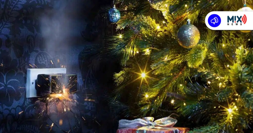 Expertos advierten riesgo de incendios por luces navideñas de mala calidad