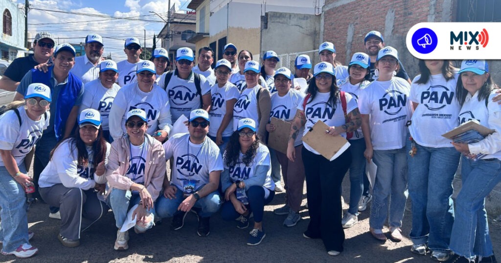 Hacen panistas campamento en Aguascalientes