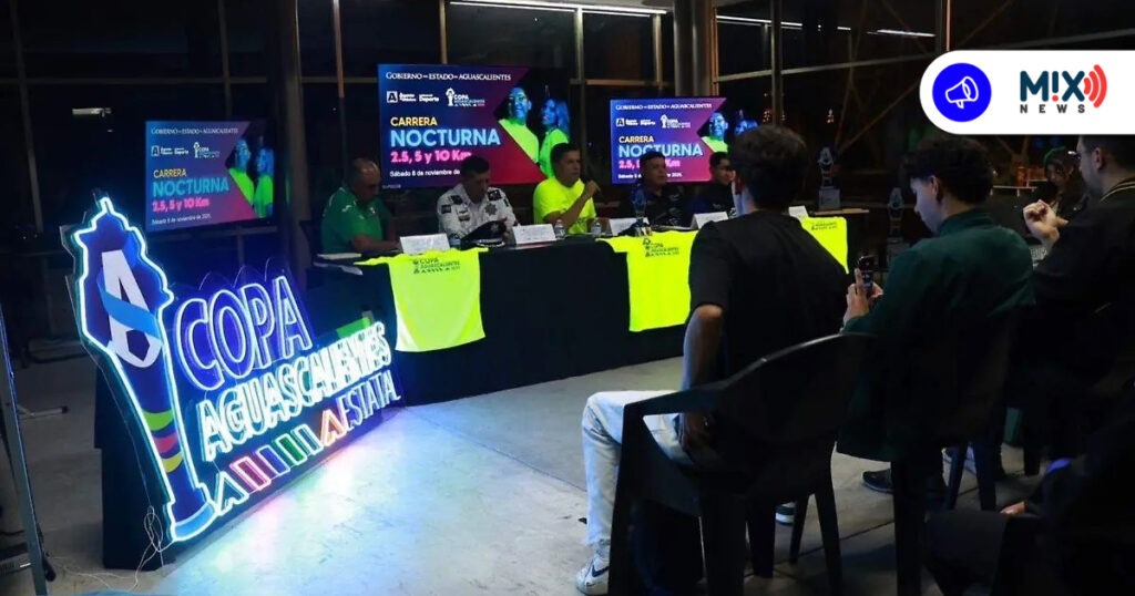 Anuncian cierres a la circulación por carrera Atlética Nocturna de la Copa Aguascalientes 2025