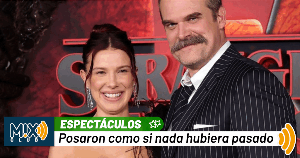 Millie Bobby Brown y David Harbour apagan el incendio del escándalo en la premiere de Stranger Things 5