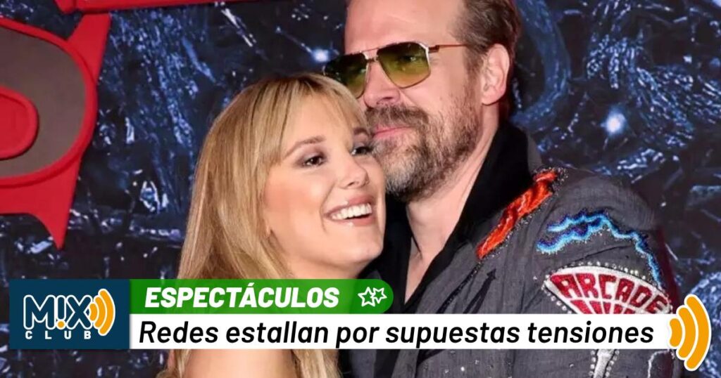 Millie Bobby Brown habría denunciado a David Harbour por acoso y hostigamientos laborales