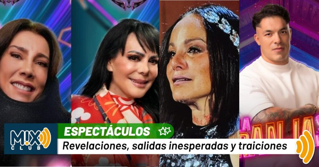 Lolita Cortés abandona La Granja VIP y Maribel Guardia y Cynthia Klitbo salen de ¿Quién es la Máscara?