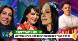 Lolita Cortés abandona La Granja VIP y Maribel Guardia y Cynthia Klitbo salen de ¿Quién es la Máscara?