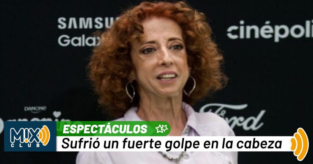 María Elena Saldaña es hospitalizada tras aparatosa caída en pleno set