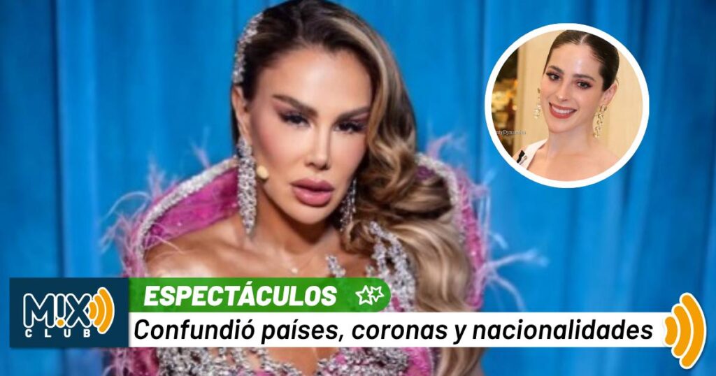 Ninel Conde mete la pata en vivo: confunde a Miss Venezuela con Fátima Bosch y le inventa sangre tabasqueña