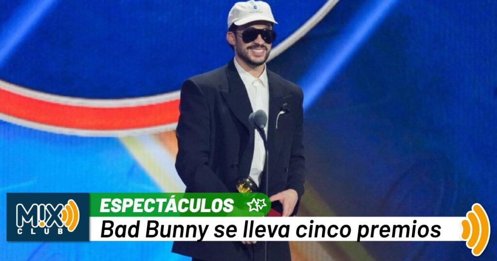 ¡Bad Bunny manda a todos a comerciales! Arrasa en los Latin Grammy 2025 y se queda con la foto, la noche… y el chisme