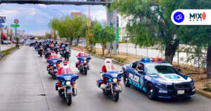 Policías Estatales iluminan la Navidad de menores de Aguascalientes