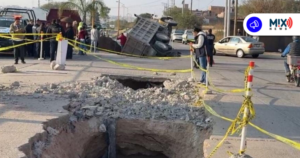 Podría crecer el socavón del Blvd. Guadalupano