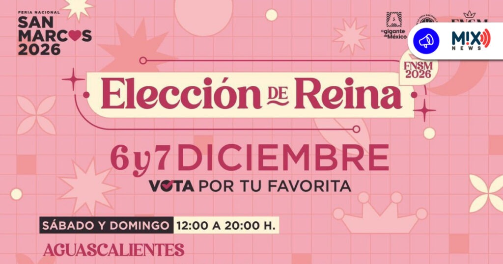 Este fin será la votación de la Reina FNSM 2026