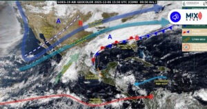 Frente Frío 19 mantendrá lluvias y descenso de temperatura en Aguascalientes