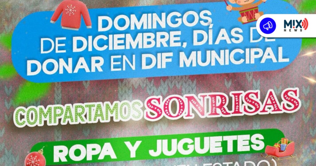 ¡Última llamada! 21 de diciembre cierra la colecta navideña del municipio capital