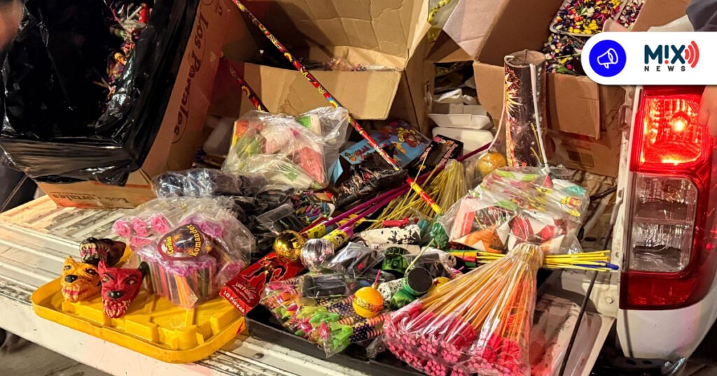 Aseguran pirotecnia en tianguis, comercios y el agropecuario de Aguascalientes