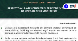 Niega IMSS muertes por falta de atención en servicios de hemodiálisis