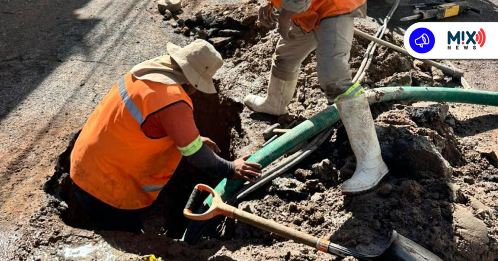 Avanzan reparaciones en calles del centro de Aguascalientes