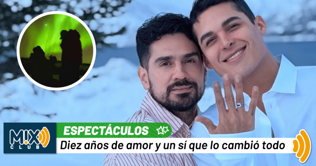 Bajo la aurora boreal y después de 10 años juntos: Luis Torres anuncia que se casa y rompe Instagram