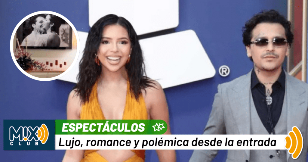 La mansión secreta de Nodal y Ángela Aguilar queda al descubierto: foto de boda gigante y Navidad de millonarios