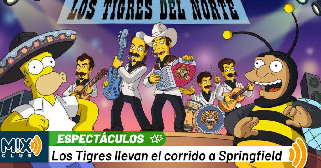 Los Tigres del Norte entran a Springfield: graban corrido inédito para Los Simpson