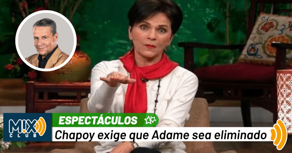 Pati Chapoy estalla contra Alfredo Adame y pone en duda que el actor represente los valores de TV Azteca