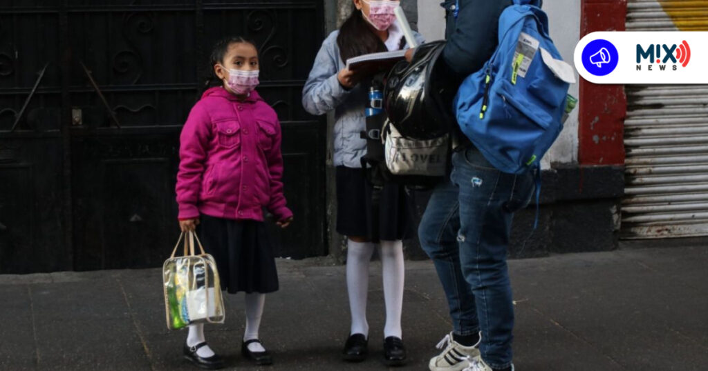 Ni el frío retrasa la entrada a clases