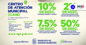 ¡Ahorra en tu Predial! Iniciaron descuentos 2026 en Aguascalientes