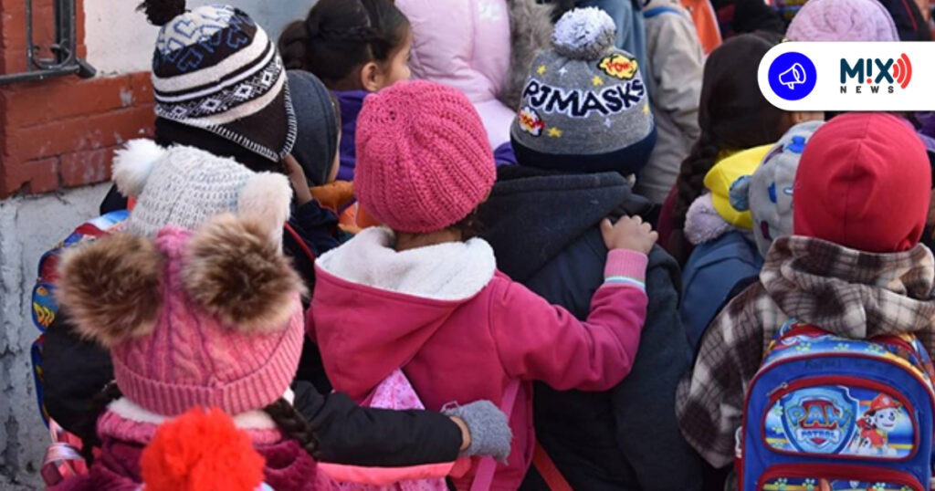 Aún con frío, las clase se quedan en el mismo horario.