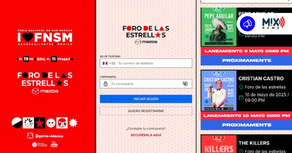 ​Boletos para el Foro de las Estrellas se entregarán nuevamente por plataforma digital