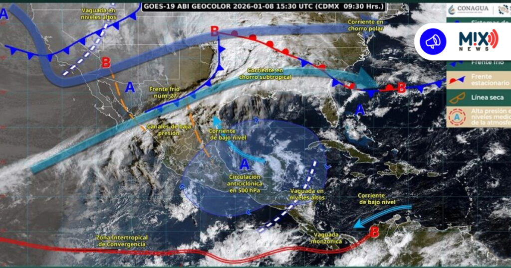 Bajas temperaturas y rachas de viento en Aguascalientes provocará el Frente frío 27