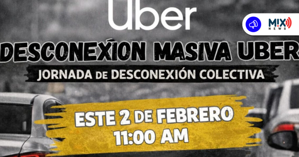 Convocan a desconexión masiva de Uber en Aguascalientes
