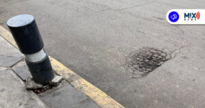 Accidentes viales afectan bolardos del centro