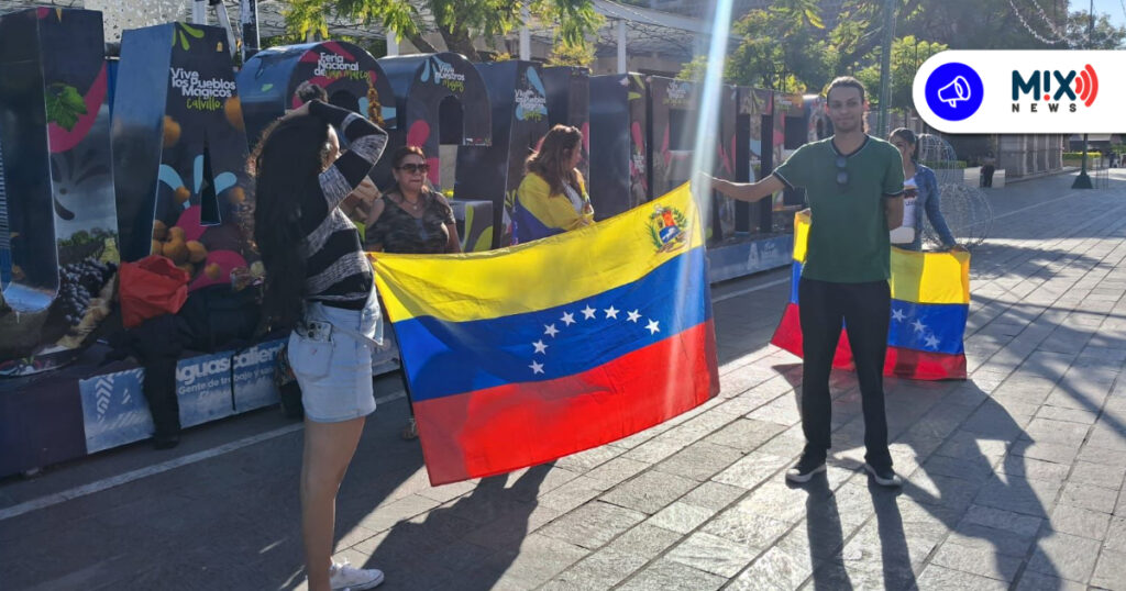Venezolanos en Aguascalientes respaldan proceso contra Maduro
