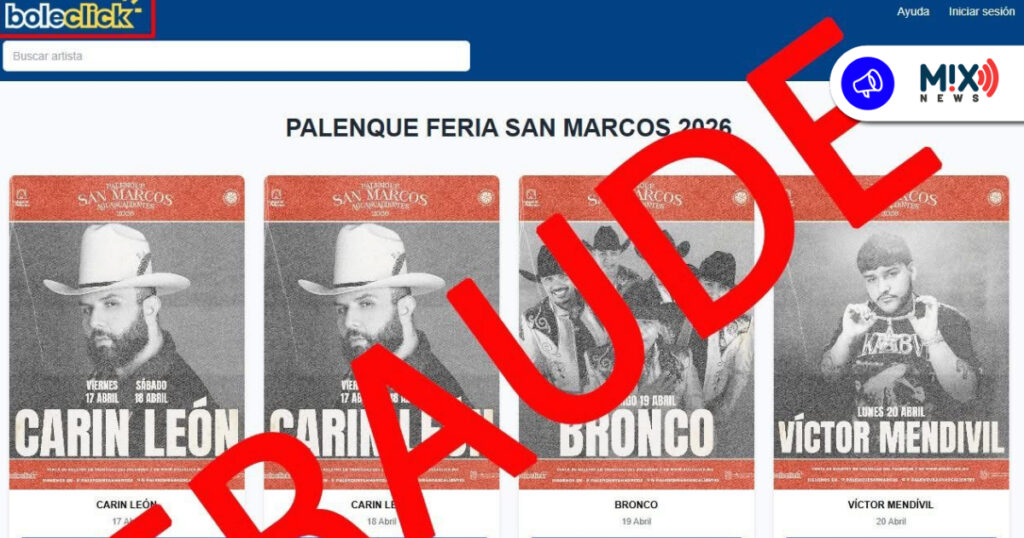 Alertan de páginas falsas que venden boletos del Palenque de la Feria de San Marcos