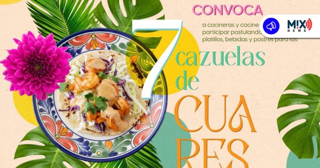 Convocan a cocineras y cocineros locales al festival “7 Cazuelas de Cuaresma”