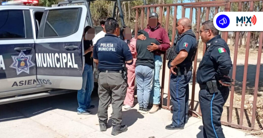 Rescatan de extorsión telefónica a dos menores en Asientos