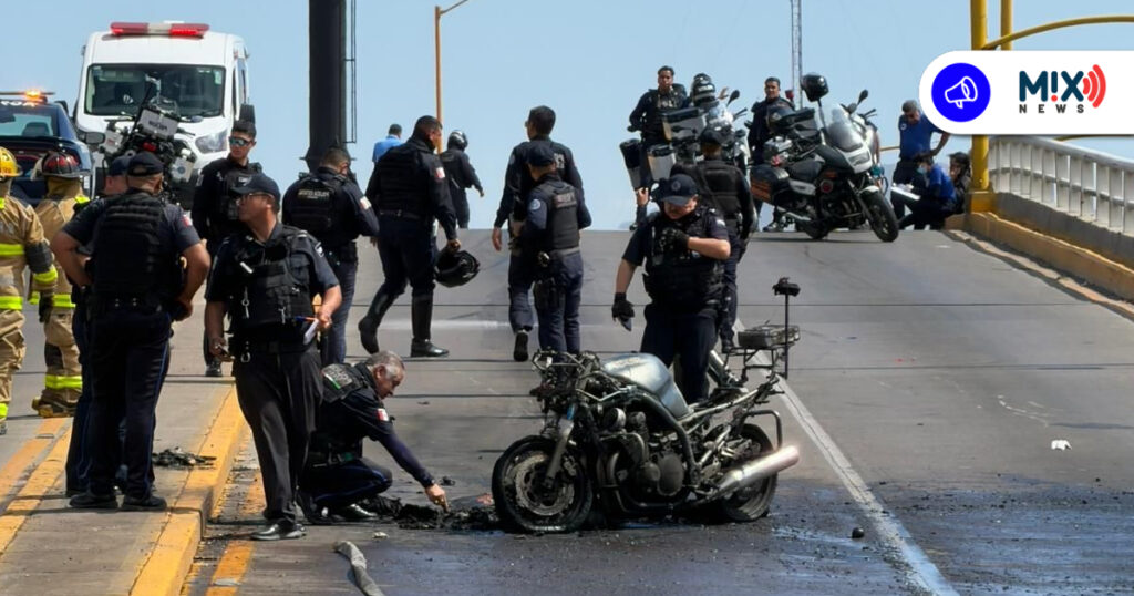 Aceite derramado causa de caída de elemento de Tránsito