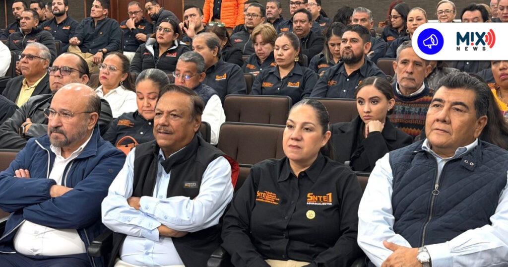 SNTE celebra aprobación unánime de reforma sindical histórica en Aguascalientes