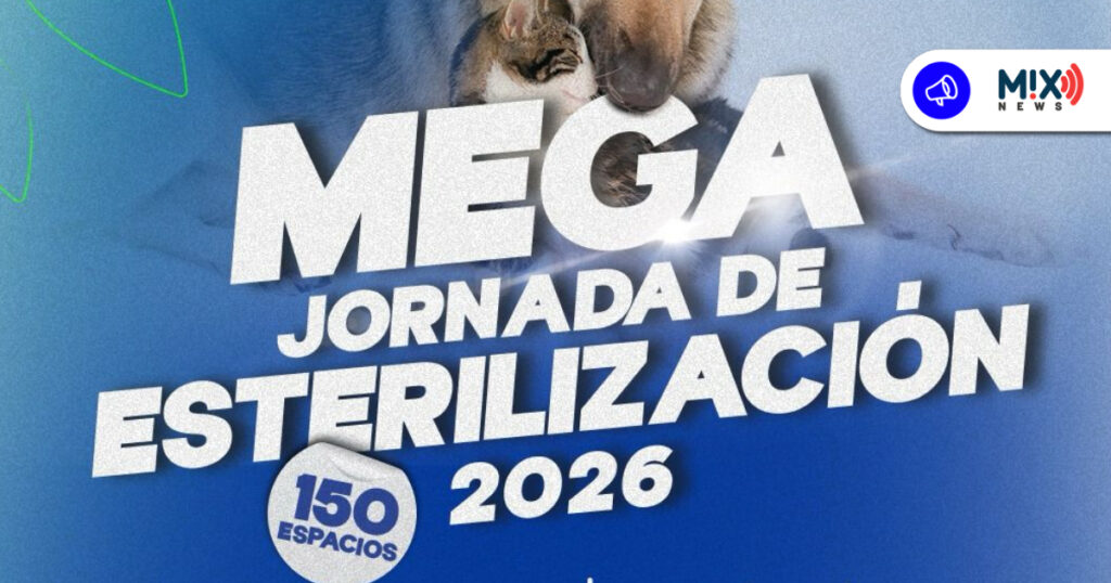 Mega jornada gratuita de esterilización este martes en la UTM