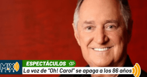 Muere Neil Sedaka y deja huérfana a toda una generación de románticos