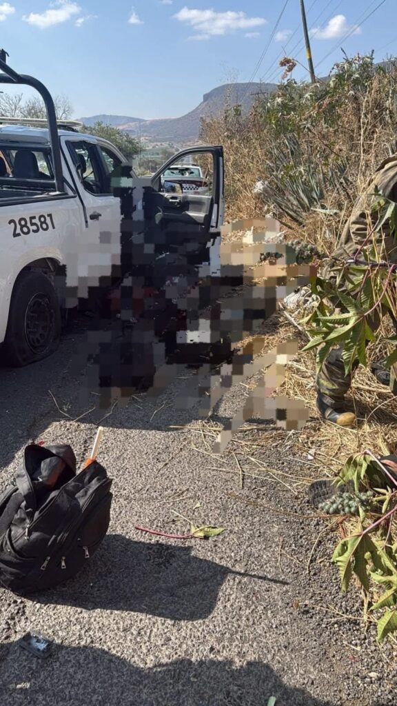 IMAGENES SENSIBLES.🚨 ¡¡ ELEMENTOS DE LA GUARDIA NACIONAL SON ABATIDOS TRAS LOS BLOQUEOS EN JALISCO ¡¡ 🚨