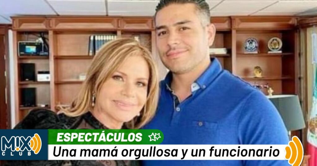 María Sorté derrite las redes con mensaje a su hijo, Omar García Harfuch, en su cumpleaños