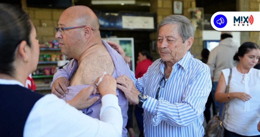Garantizan abasto de vacunas para alcanzar la meta de cobertura del 95%