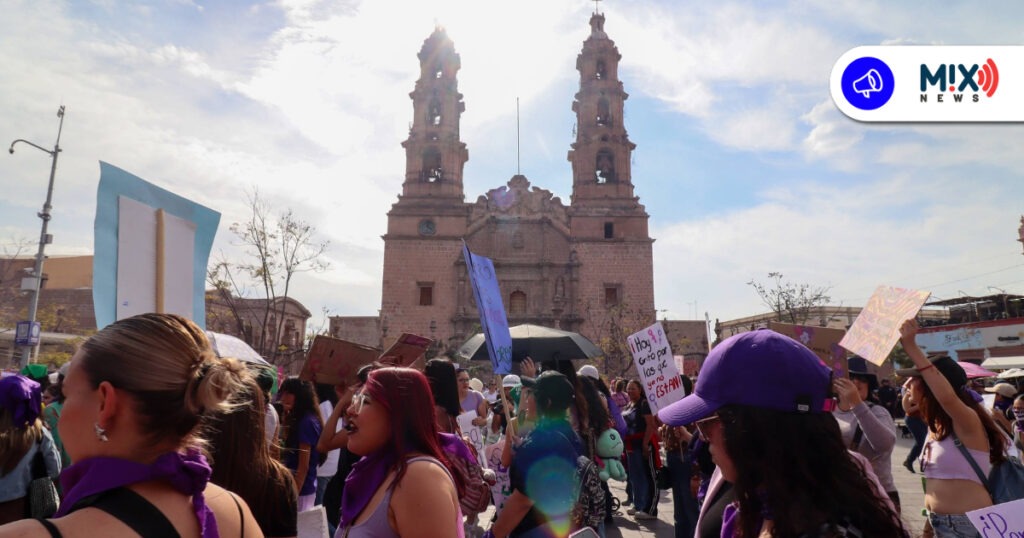 Frente Nacional por la Familia critica actos vandálicos y expresiones contra la Iglesia durante marcha del 8M