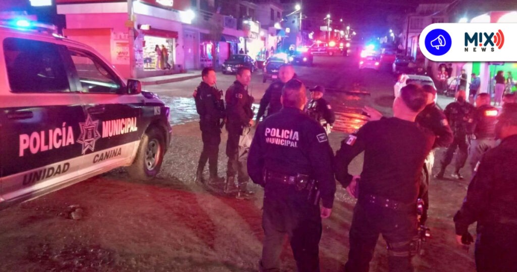 Riña deja tres policías lesionados y cinco detenidos; hay menores involucrados