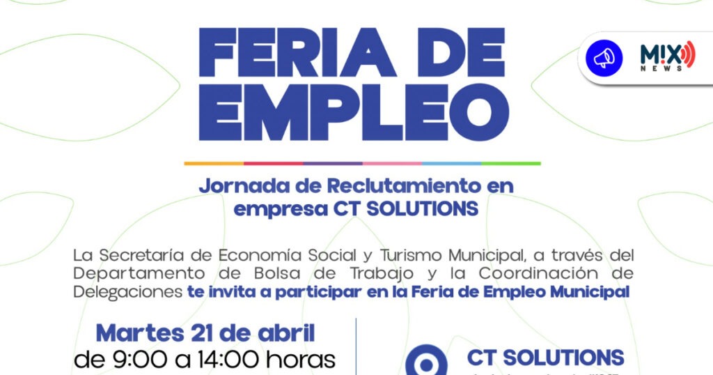 Invita municipio a nueva Jornada de Reclutamiento, salarios de hasta 12 mil 500 mensuales