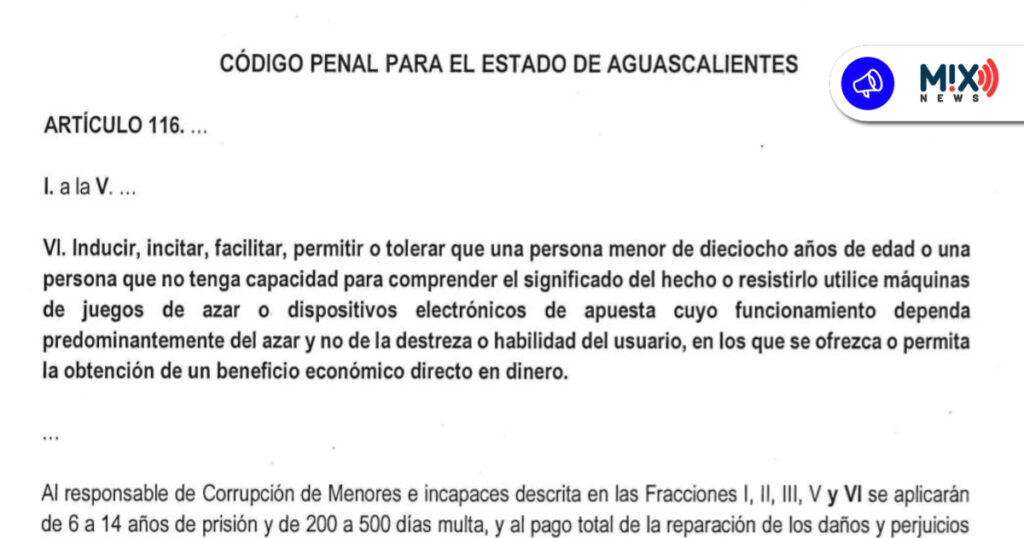 Aprueban cárcel para quien permita uso de máquinas tragamonedas a menores