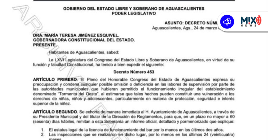 Desde el Congreso exigen castigo a funcionarios por permitir bar con riesgos de trata