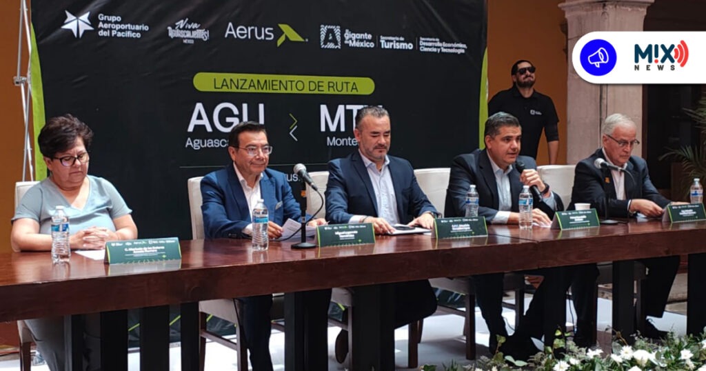 Aguascalientes tendrá una nueva ruta aérea directa a Monterrey.