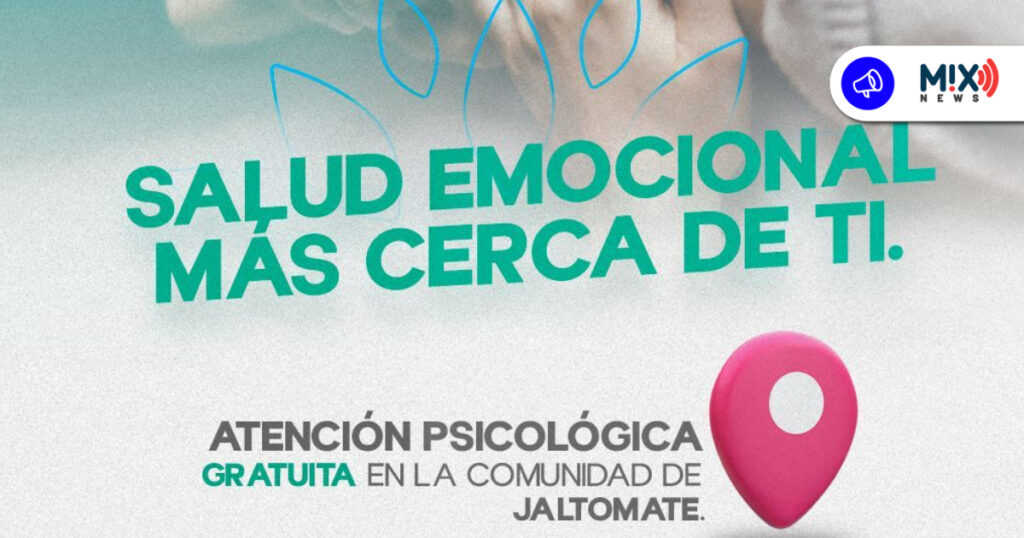 Amplían servicios de salud mental con apertura de Centro de Atención Jaltomate