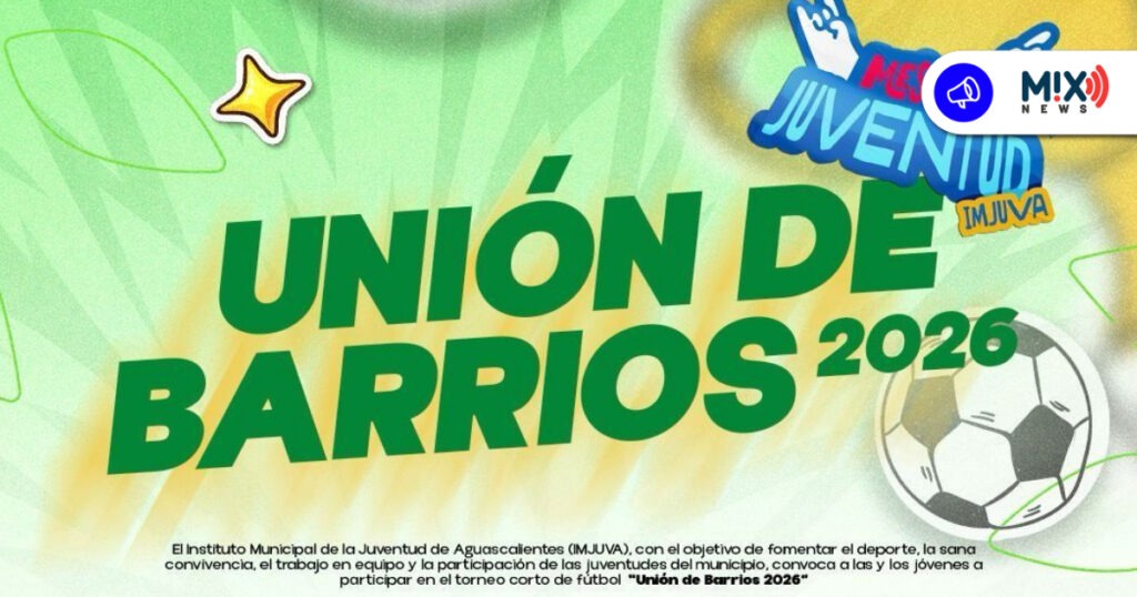 Lanzan "Torneo Unión de Barrios”, deporte y convivencia gratuita para los jóvenes