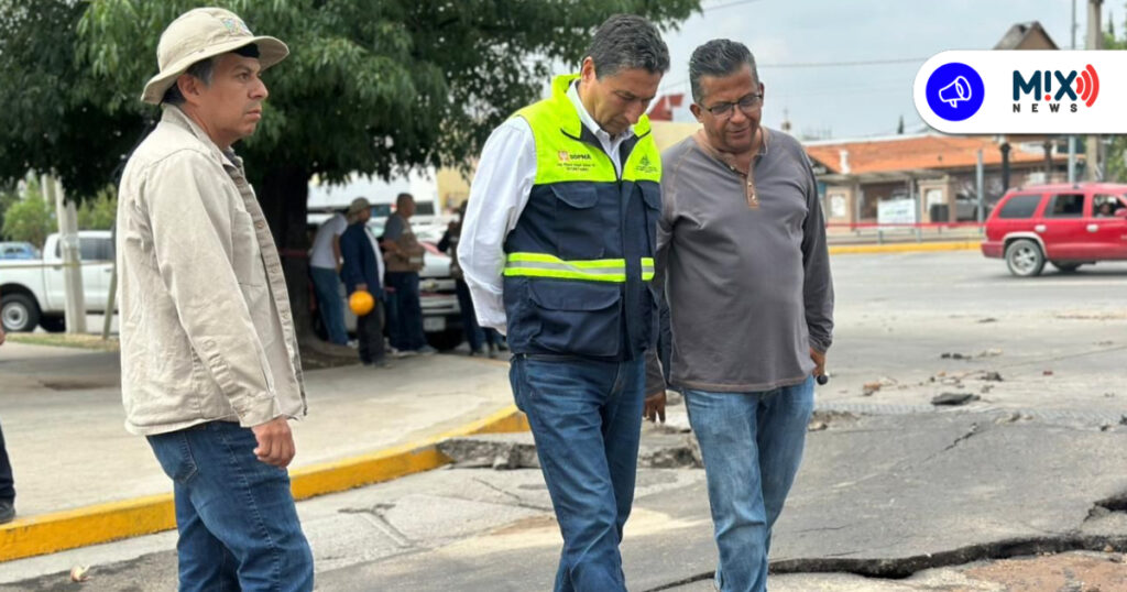 Tormenta nocturna moviliza a Protección Civil y Policía Vial, atienden 30 contingencias