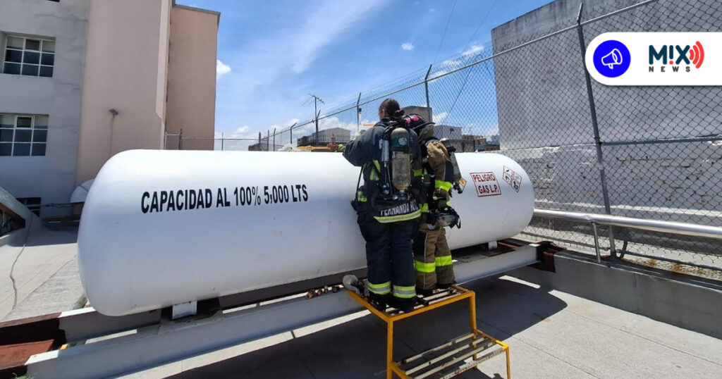 Sin lesionados evacuaron edificios por fuga de gas, reporta Protección Civil Municipal